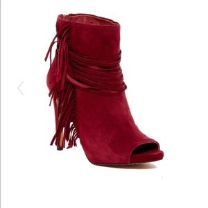 New New Vince Camuto Ferdinand Fringe Bootie!